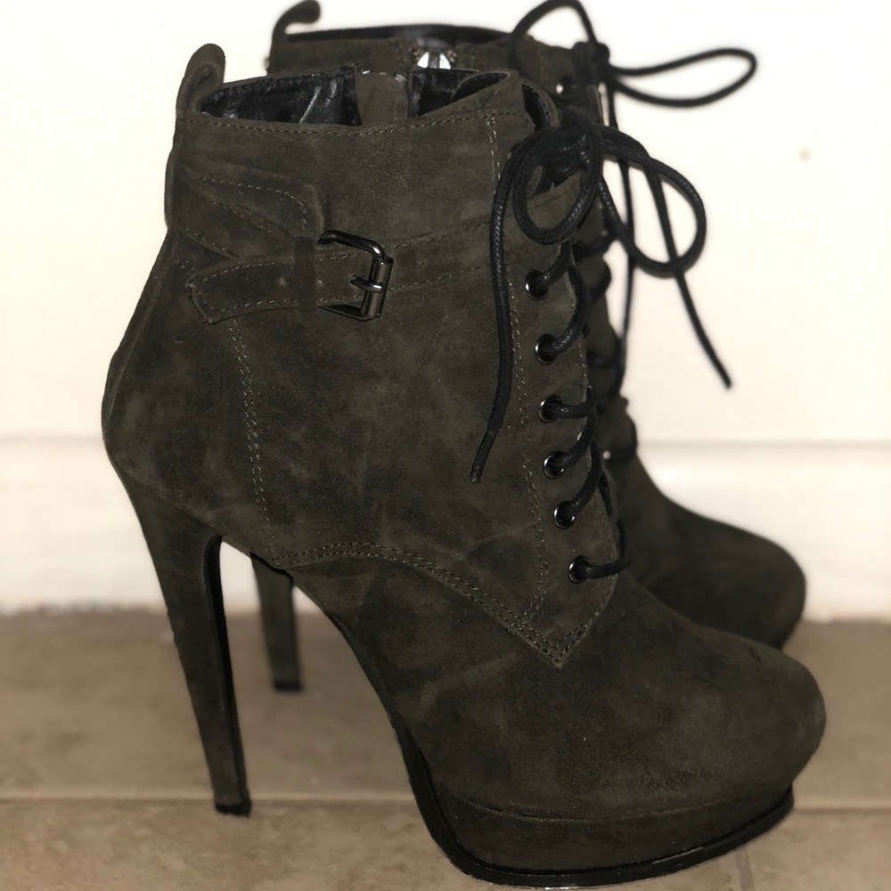 Suede Stiletto Heels